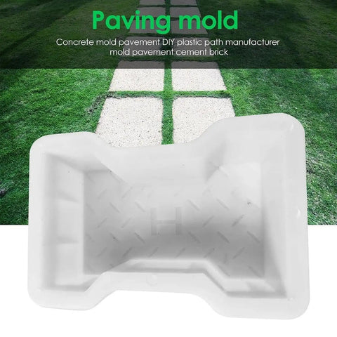DIY Concrete Block Paving Model For Garden Paths And Patios Portable Driveway Kit For Yard Lawn Courtyard stone look mold