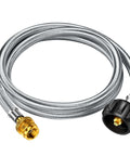 5 Foot Propane Hose Adapter For 1lb To 20lb Converters Converts 5lb To 40lb Tanks Anti Bite LP Gas Hose For Weber Q Travel Grill
