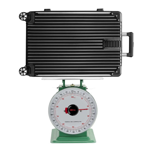 Heavy Duty Mechanical Kitchen And Food Scale With Stainless Steel Platform, Analog Produce Scale for Farmers Market with Suitcase