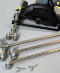 3mm Stainless Steel Positioning Jig And Cutting Guide For Precision Woodworking Metalworking And Polystyrene Projects With Accurate Measuring And Straight Cuts Built To Last And Rock Solid.