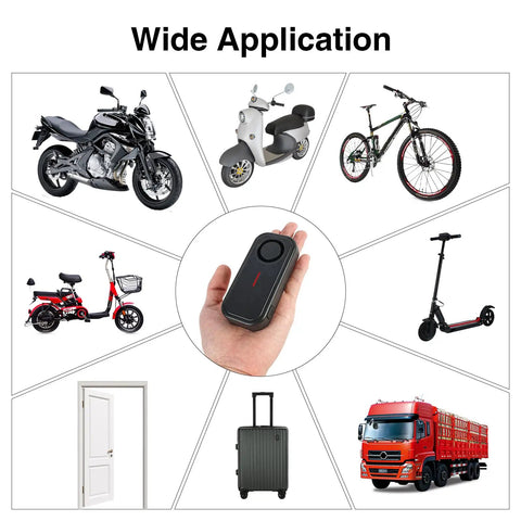 Keep Your Ride Safe With This 113dB Bike Alarm System, IP66 Waterproof Vibration Sensor, Wireless Remote Anti Theft Device For E Bikes, Motorcycles And Scooters, Outdoor Riding Safety And Theft Prevention