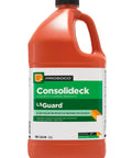 Top Shelf Heavy Duty High Gloss Concrete Floor Sealer And Protective Coating With Rock Solid Stain Blocker Slick Finish No Hassle Job Quick Cure 5 Gallon Contractor Pail in one gallon size.