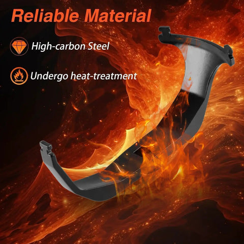 1/2 Inch Drive Fuel Tank Lock Ring Tool For Fuel Pump Sender Removal And Install, steel tool with fiery background