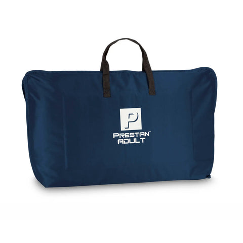 Level Up Your First Aid Game With This Legit Pro Adult CPR Training Manikin In Medium Skin Tone Featuring Real Time Chest Feedback Lightweight Carry Bag And Ten Extra Face Shields Included, navy carry bag with handles.