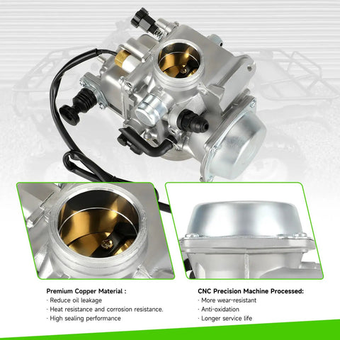 Rancher 350 ATV Carburetor Kit With Air Filter And Oil Filter For Honda Fourtrax 2000 Through 2006 detailed view