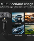Preprogrammed TPMS Tire Pressure Monitoring System Sensors 433 Mhz 4 Pack, showcasing multi-scenario usage for extreme environments.