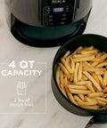 Top Rated Air Fryer With Four In One Cooking Functions For Crispy Roasting Versatile Temp Control And Fully Dishwasher Safe Basket Delivers Low Stress Kitchen Vibes And Straight Up Delicious Results Daily filled with 2 lbs of french fries.