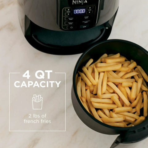 Top Rated Air Fryer With Four In One Cooking Functions For Crispy Roasting Versatile Temp Control And Fully Dishwasher Safe Basket Delivers Low Stress Kitchen Vibes And Straight Up Delicious Results Daily filled with 2 lbs of french fries.