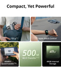 4K Beginner Drone With Fly More Combo And RC N3 Controller features quick transfer, Apple Watch control, 151g ultralight design