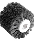 Phefop Abrasive Wire Burnishing Polishing Wheel 320 Grit For Wood Drawing Machine Polishing Curved Surfaces Alkali Anti Rust High Density Build showing wire bristles