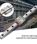 12mm Linear Rail With Mini Bearing Steel Rails And Slide Block Set for small equipment and precision measuring gear