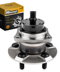 Rear Wheel Bearing and Hub Assembly for Toyota Corolla Matrix FWD 2003 2008, Prius 2004 2009, and Pontiac Vibe FWD with ABS 5 Lug