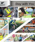 Heavy Duty Ansi Class Two High Visibility Safety Vest With Nine Pockets And Reinforced 360 Degree Reflective Strips Built Like A Tank For Construction Crews Who Need To Shine Bright And Crush It On The Daily Without Any Sweat, worn by workers in various environments like construction, transportation, and cycling.