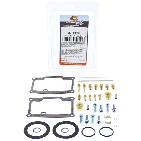 Carburetor Rebuild Kit For 550 Classic ATV Replacement Includes O Rings Gaskets Jets Needle Mixture Screw