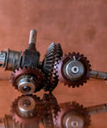 4 Pieces Bevel Gear Set 1.5 Module 1 To 1 Gear Reduction 12 Teeth Bevel Pinion With 8mm Shaft Hole 90 Degree Steering Gear