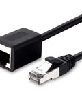 Ethernet Extension Cable 25 Ft Cat6 Shielded Patch Cable RJ45 Male To Female High Speed Network Cable For Router PC Console