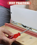Installing Bottom Mount Drawer Slides 235mm Pack Of 2 For Cabinets Dressers Wardrobes Soft Close Track Guides With Feet