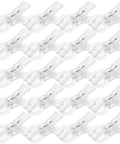 Clear 3.5 Inch Spring Clamps, Your Go-To Heavy Duty Transparent Clips for Balloon Arches, Backdrops, Party Decor, Pack of 20