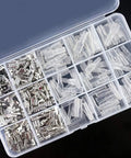 315 Piece Spade Quick Connectors Set With 2.8mm 4.8mm 6.3mm Male And Female Crimp Terminals, Insulating Sleeve Assortment Kit