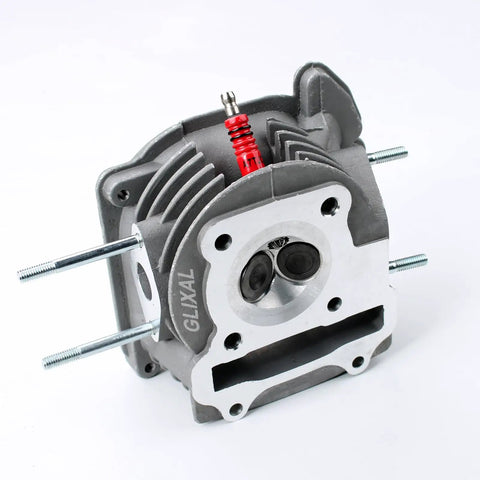Image of Big Bore GY6 Cylinder Rebuild Kit With Large Valve Head For 139QMB 139QMA And 147QMD Scooters Mopeds ATVs And Go Karts 69mm Long Valve Heads For More Power And Performance.