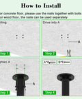 Installation guide for 3 In 1 Overhead Garage Ceiling Rack For Paddleboards Surfboards And Kayaks with step-by-step instructions.
