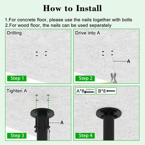 Installation guide for 3 In 1 Overhead Garage Ceiling Rack For Paddleboards Surfboards And Kayaks with step-by-step instructions.