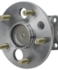 Rear Wheel Bearing Hub Assembly Fits 1992-2001 Toyota Camry, 1995-2004 Avalon, 5 Lug With ABS, close-up view of hub