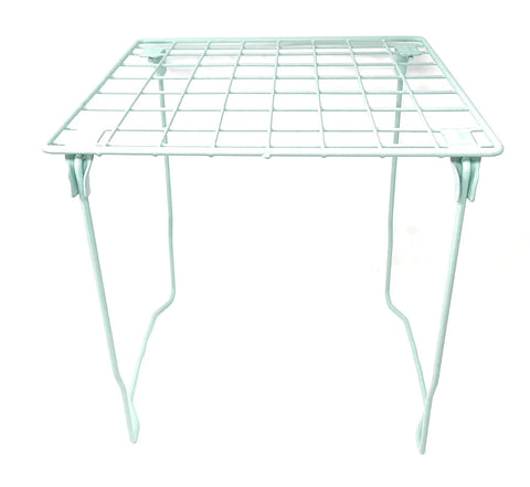 Mint green wire shelf from 7 Piece Tall Wire Locker Kit With Magnets Mirror Dry Erase Board Storage Cup Dry Erase Marker And Bin For School Lockers