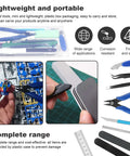 11 Piece Gundam Model Tool Kit For Basic Assembly And Repair Handy Hobby Hand Tools Set showcasing nippers, tweezers, and storage box