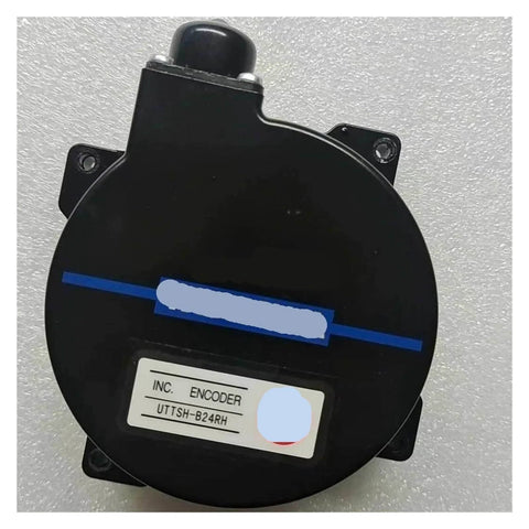 Industrial Grade Servo Motor With Uttsh B24rh Encoder for precise positioning and high torque control, one color finish.