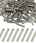 100 Pack 304 Stainless Steel Dowel Pins M3 X 18mm Shelf Support Pins on display, rust resistant and burr free.