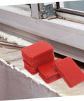 100 Pcs Plastic Door Frame Shims For Windows And Doors, Load Bearing Leveling Wedges with windowsill and frame