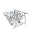 Pro Grade Durable Stainless Steel Archery Insert Arrow Points 4.2mm Glue In 24 Pack With 60 80 100 And 120 Grain Options For 4.2mm Arrow Shafts