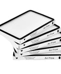Five Pack EF-1 HEPA Media Filter Replacements for Kenmore 86889 Upright and Canister Vacuums Plus Panasonic MC-V199H stacked view
