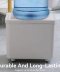 16 Pack White Self Adhesive 1 Inch Swivel Caster Balls For Storage Bins Mop Buckets And Small Furniture No Tools Required 360 Degree Rotation Quiet Smooth Rolling Each Wheel Supports Up To 28 Lbs under a water dispenser