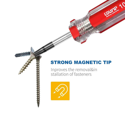 Grab This Kickass Magnetic Torx Screwdriver Set Featuring Security Tamper Proof Star Tips And A Solid 13 Piece Pro Grade Tool Kit Built Heavy For Your Car Or Truck Rig with strong magnetic tip for easy fastener handling.