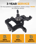 Top Shelf Front Right Steering Knuckle Assembly Fits Ford Ranger 2001 To 2009 Rwd Coil Setup Passenger Side with central pivot.