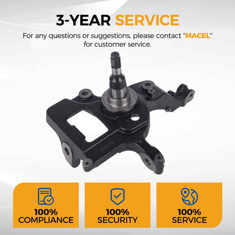 Top Shelf Front Right Steering Knuckle Assembly Fits Ford Ranger 2001 To 2009 Rwd Coil Setup Passenger Side with central pivot.