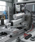 12 To 24 Volt Electric Linear Actuator Serving Up Legit Quiet Thrust And A Rock Solid 1000 Newton Push For Furniture Lifting mounted on machinery.