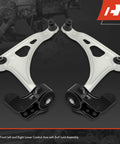 Two Front Lower Control Arm Set With Ball Joints And Bushings For Honda Pilot 2016-2022, Ridgeline 2017-2019, Passport 2019, And Acura MDX 2014-2020 Front Suspension Replacement