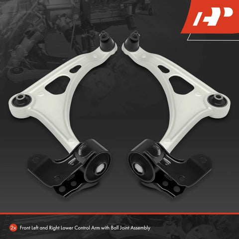 Two Front Lower Control Arm Set With Ball Joints And Bushings For Honda Pilot 2016-2022, Ridgeline 2017-2019, Passport 2019, And Acura MDX 2014-2020 Front Suspension Replacement