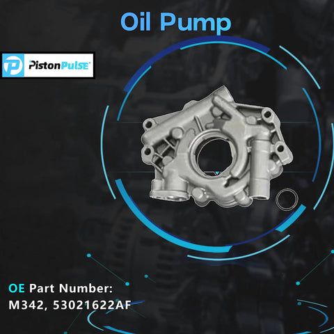 Oil pump from 5.7L Hemi Engine Rebuild Kit With Piston Kit Timing Chain Kit Water Pump And Oil Pump For Dodge Charger Magnum 300
