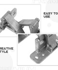 Heavy Duty Hidden Door Hinge With Multi Angle Accessibility And No Fuss Installation For Interior Doors Stainless Steel Concealed Hinge For Home And Office Durable Low Maintenance Smooth Operation, stainless steel concealed hinge