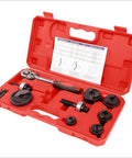 Manual Knockout Hole Punch Kit for Electrical Conduit and Mild Steel Up To 3.5mm, Hole Cutter Set From Half Inch To Two Inch