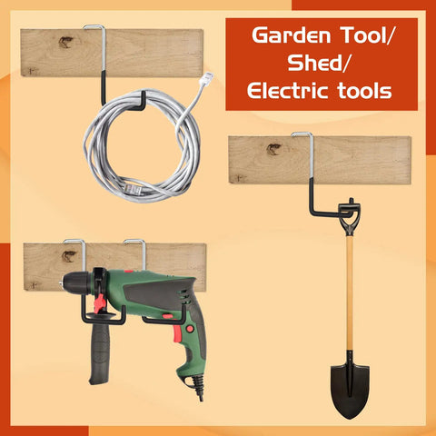 18 Piece Heavy Duty Rafter Hanger Hook Set S Shaped Galvanized Steel No Screws Required For Easy Garage Organization