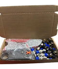 3 In 1 Coax Cable Crimping Tool Kit With 20 Pcs F Type RG59 RG6 Compression Connectors And Coaxial Cable Stripper in box