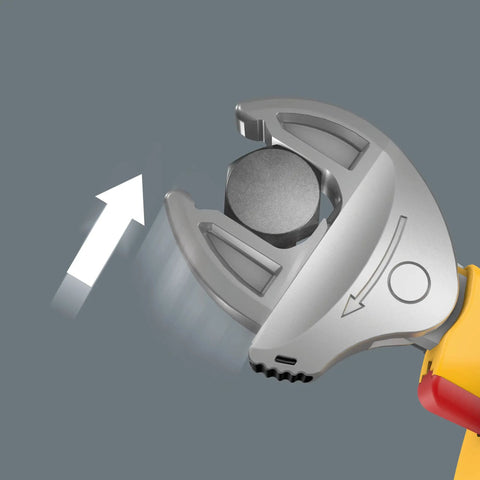 Close-up of Joker VDE 4 Piece Insulated Screwdriver Set showing ergonomic handle and durable chrome vanadium steel tip.