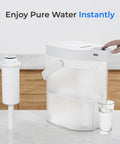 EWFS Replacement Filter For FreshTaste Electric Pitcher ED06W ED06P ED06B 3 Pack Keeps Water Tasty.