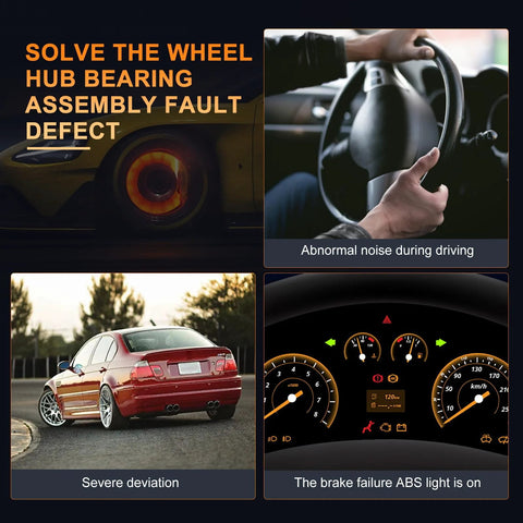 Solve wheel hub bearing assembly faults with Beefed-Up Front Wheel Bearing And Hub Assembly Replacement For 2002-2007 Saturn Vue.