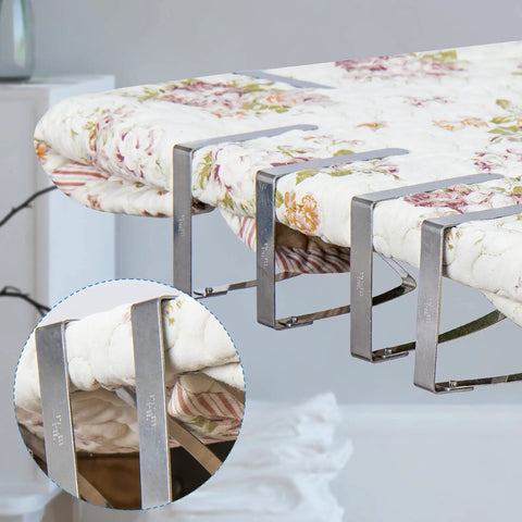 12 Pack Tablecloth Clips for Folding Tables and Outdoor Use, Durable Stainless Steel Clips That Hold Tight for Picnics